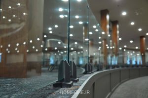 پایه نرده شیشه ای - دُرناب