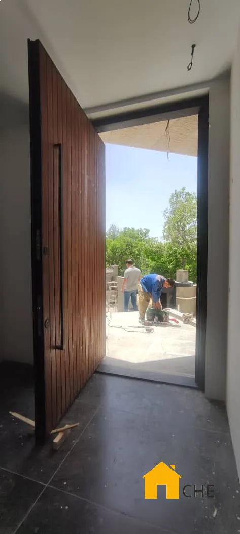 لوکس ترین درب لابی ضد سرقت