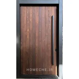 درب پیوت روکش ترمووود عمودی - هومچه