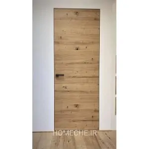درب فریملس چوبی با روکش بلوط رنگ شده - هومچه