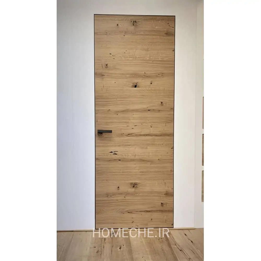 درب فریملس چوبی با روکش بلوط رنگ شده درب فریملس چوبی با روکش بلوط رنگ شده - هومچه