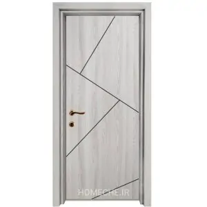 درب پلی وود با روکش بلوط روشن - هومچه