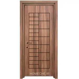 درب پلی وود با روکش گردویی - هومچه