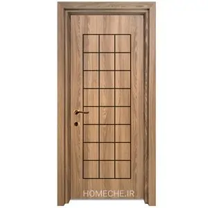 درب ضد آب پلی وود با روکش گردویی روشن - هومچه